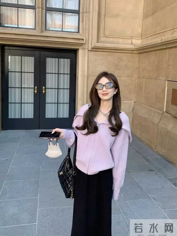 当紫色变得安静高级，就能写出秋冬的温柔底色