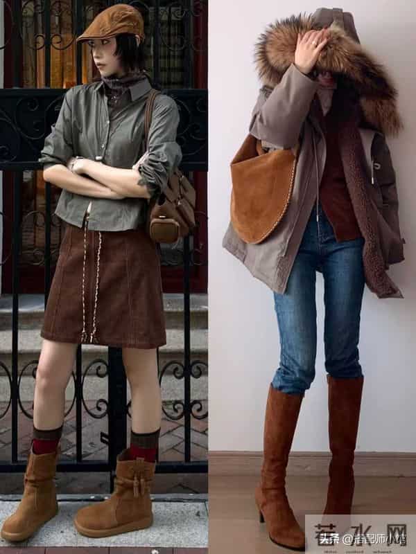 老爹鞋不兴了！今年最流行的是“麂皮靴”，时髦又高级，谁穿谁美