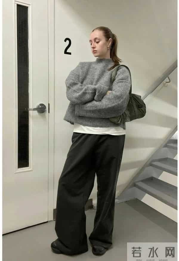 毛衣+阔腿裤，穿出冬日最温柔的时髦！