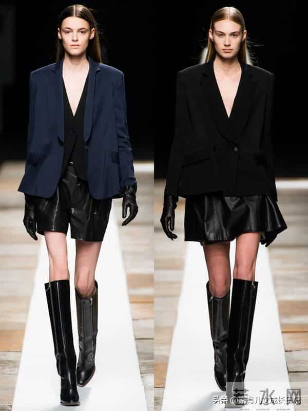 秋冬“秀场灵感通勤穿搭”｜西装+半裙，职场、出街都高级