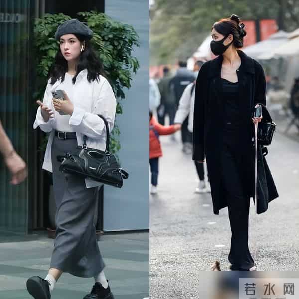 看到立冬的成都街拍才发现：满大街的“慵懒风”外套穿搭，太飒了