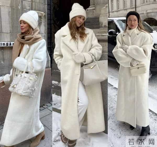白色何以成为冬日高级色？简约搭配气场全开，尽显自信高级风