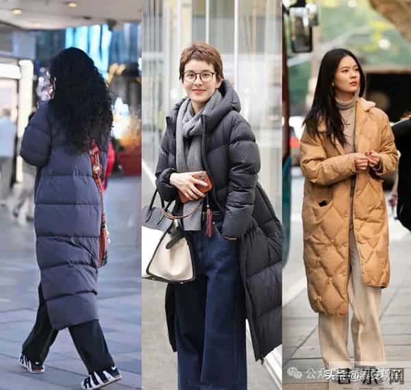 冬天是“羽绒服”的主场！配这“3条裤”，保暖又时髦