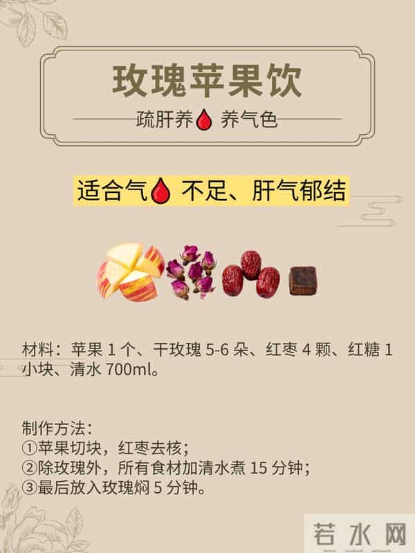 冬天喝苹果水＝天然腮红！6杯低成本素颜水，气色红润到被问医美