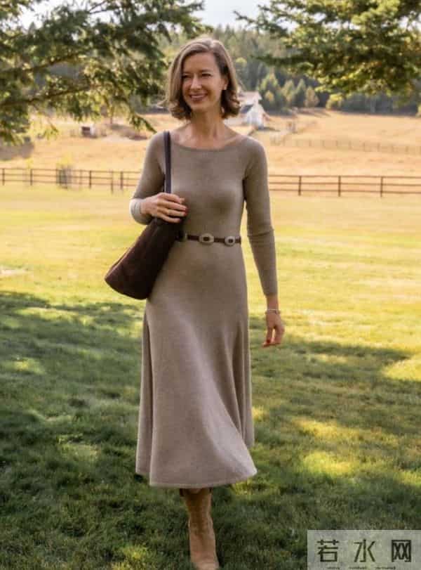 被这位博主穿搭惊艳，人过中年穿衣不花哨，基础款穿出英伦腔调