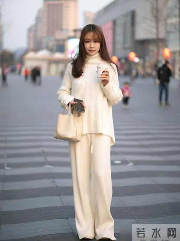 今冬流行“毛衣＋毛呢裤”，洋气温柔又显高，特有淑女气质！