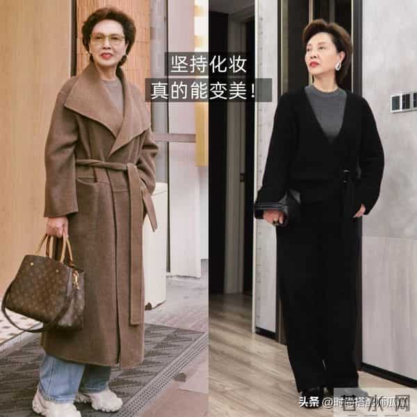 年过50依旧优雅的女人：不乱烫发、不模仿年轻人穿搭，得体又气质