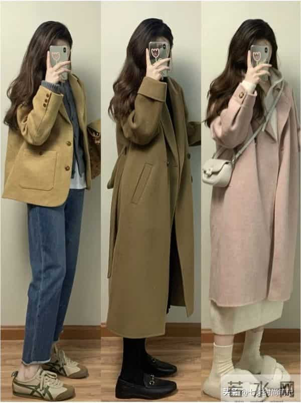 秋冬基础款穿搭，简单穿也好看