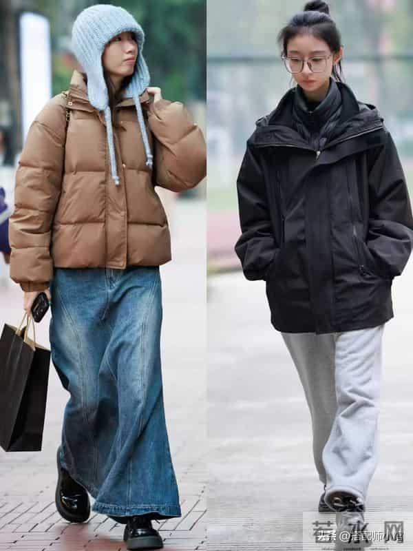 被成都太古里“羽绒服叠穿”惊艳了！保暖又高级，适合普通人借鉴