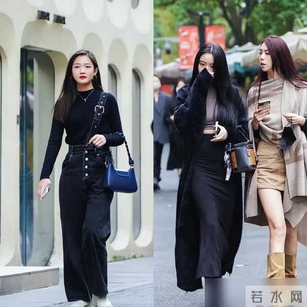 看到立冬的成都街拍才发现：满大街的“慵懒风”外套穿搭，太飒了