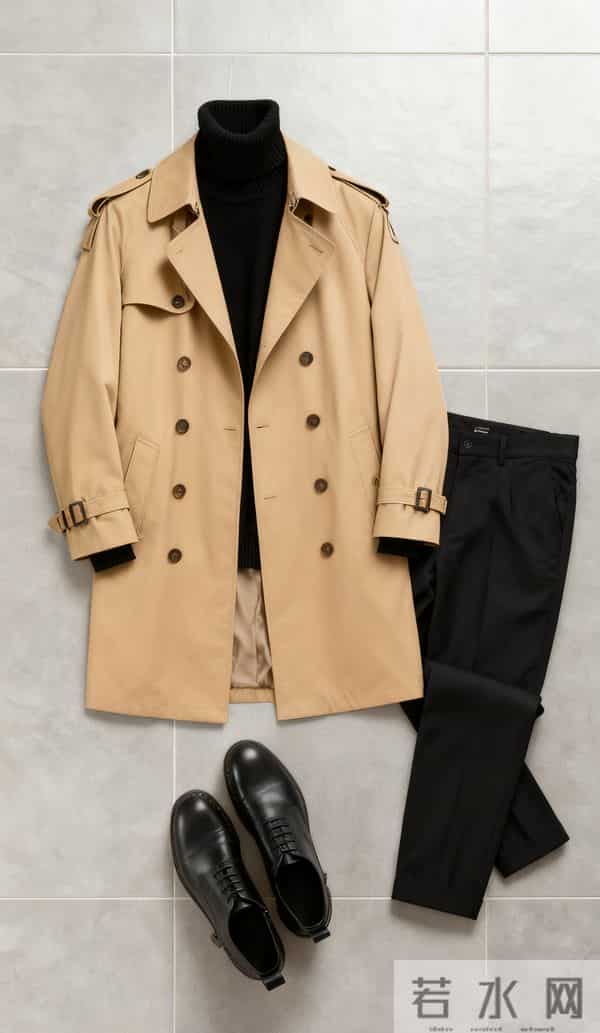 10套秋冬男装配色图鉴：浅灰瓷板砖下的高级感公式