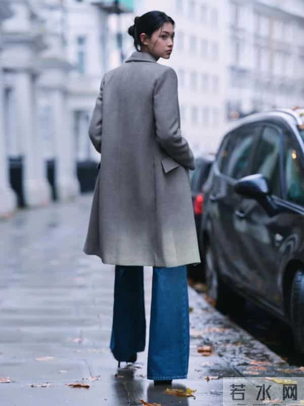 冬天的大衣，还是与阔腿裤更配哦！