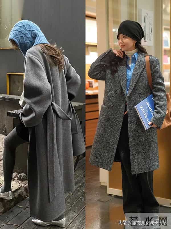 秋冬“松弛高级感”穿搭，citywalk松弛燕麦色长大衣+同色系内搭