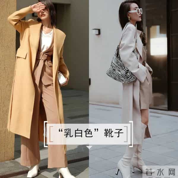 今冬最火搭配：大衣+长筒靴、短靴，保暖舒适又飒又美！