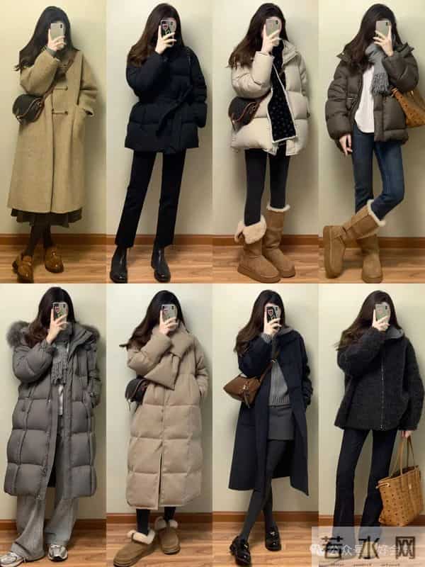 104套秋冬穿搭，每天搭配不重样