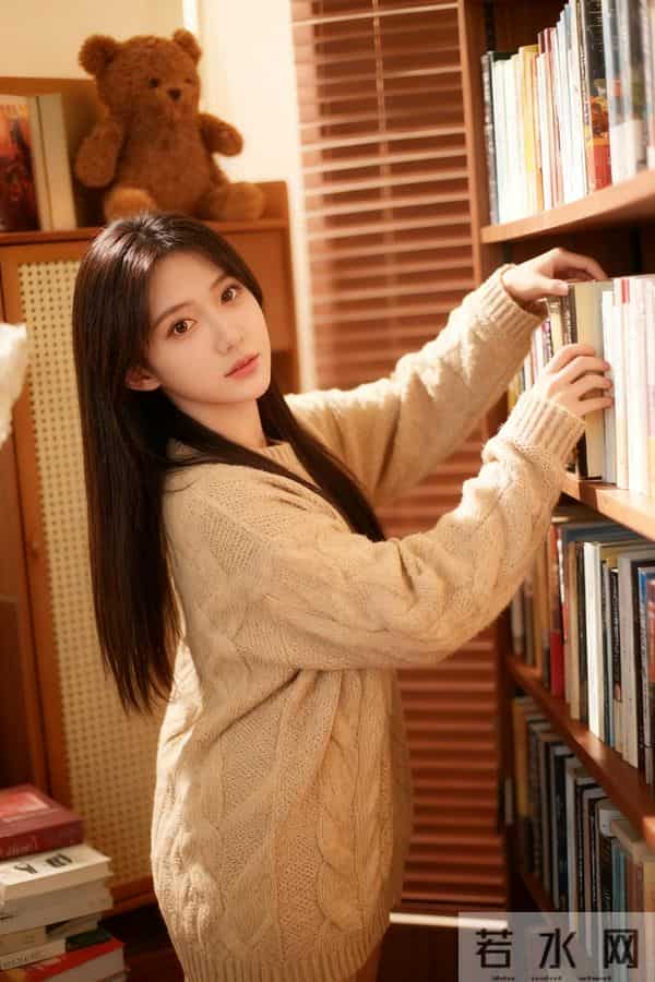 宽松针织短裙的慵懒系冬日穿搭