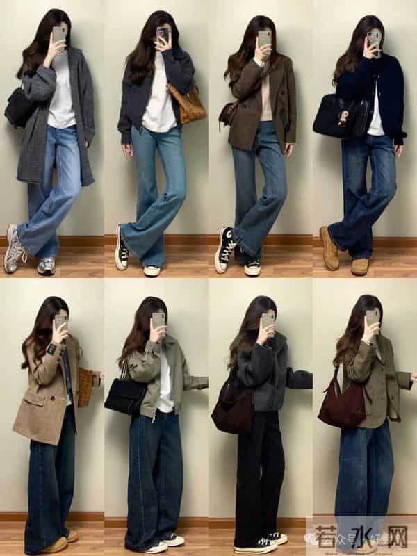 104套秋冬穿搭，每天搭配不重样