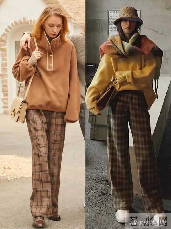 今冬，“格子裤”又火了，轻松穿出复古文艺范！