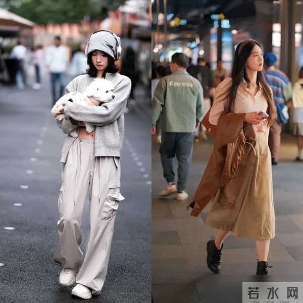 看到立冬的成都街拍才发现：满大街的“慵懒风”外套穿搭，太飒了
