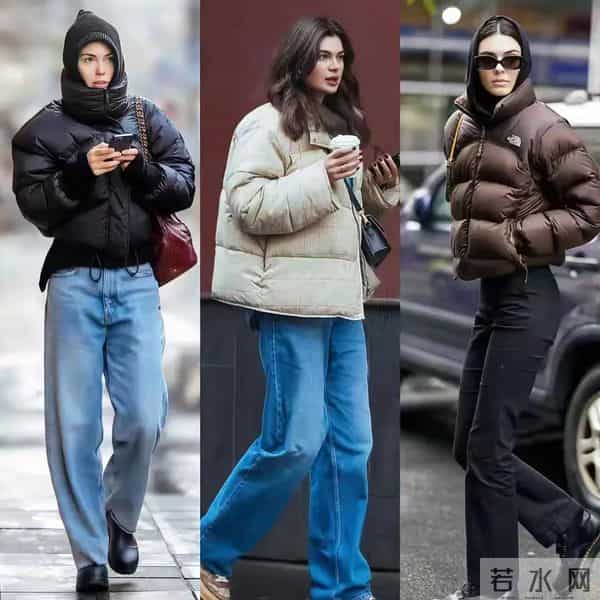 今年冬天“短羽绒服”又火了，这样穿时髦又显高！