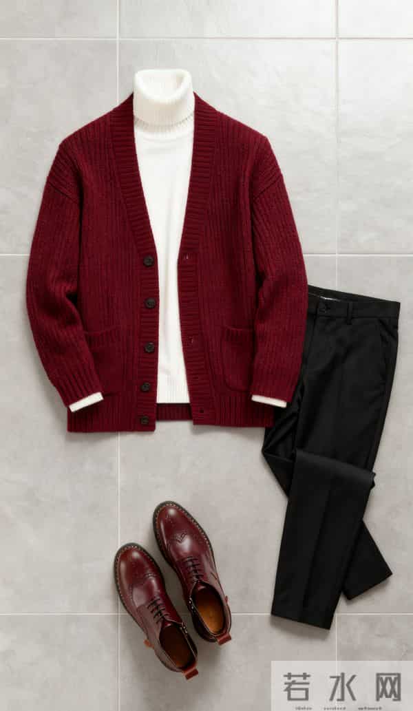 10套秋冬男装配色图鉴：浅灰瓷板砖下的高级感公式