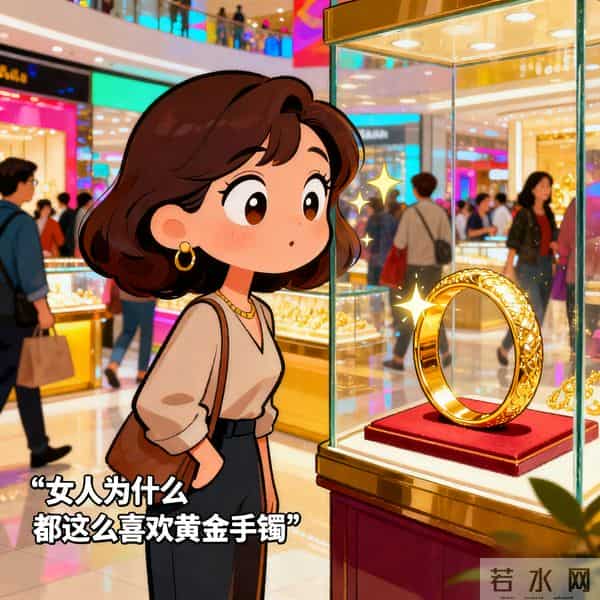 黄金手镯，为何总让女人爱不释手