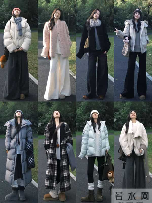 当氛围感穿搭走进生活 随意休闲穿搭