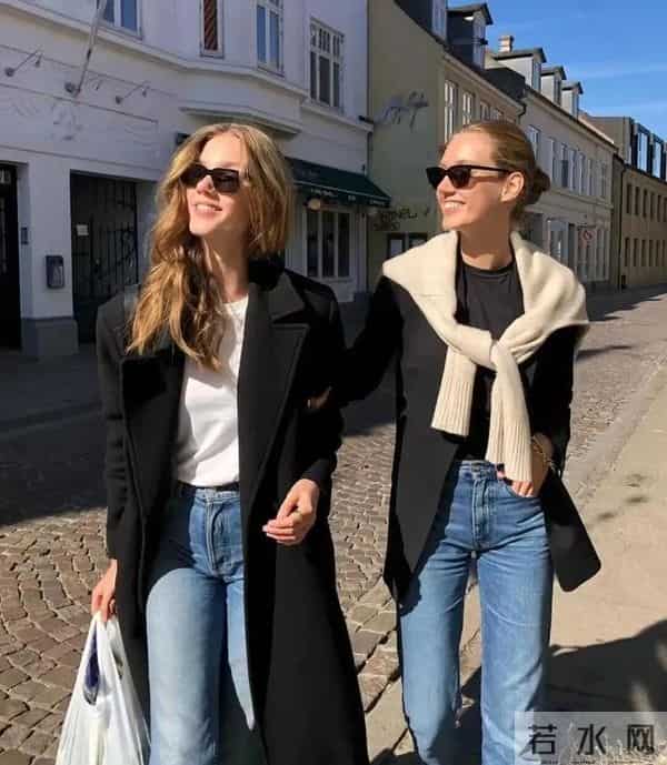 今年冬，牛仔裤这样穿最时髦