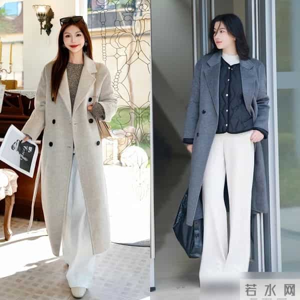 冬天要有一条“白裤子”，搭配羽绒服减龄时髦，搭配大衣洋气高级