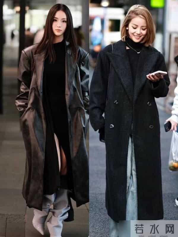 成都街拍太辣了，入冬后还在“秀身材”，又酷又美真惹眼！