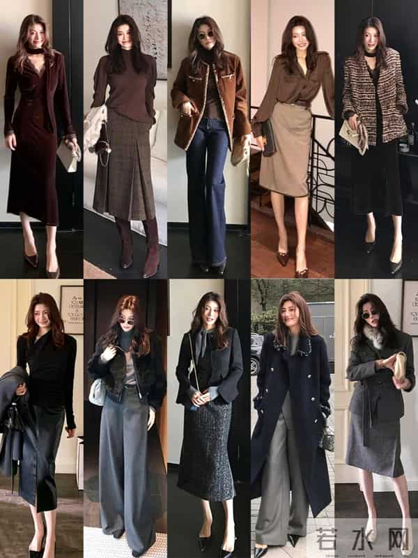 “优雅+知性穿搭”太爱了，完全是我喜欢的穿搭