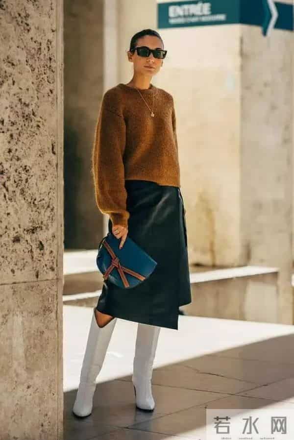 黑白棕，冬天穿衣这么“配色”，太高级了