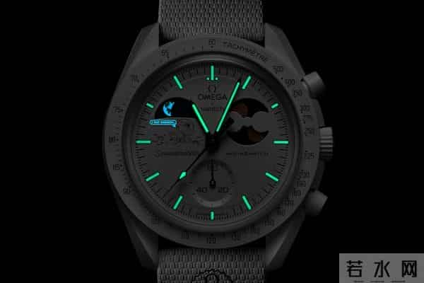 新表问世：斯沃琪 "登月任务——地相系列" 月华金“冷月”表