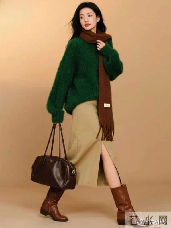 今年冬天最流行的5组配色穿搭，高级又时髦！