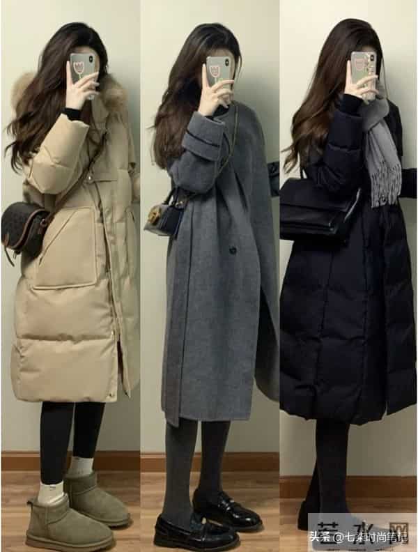 秋冬基础款穿搭，简单穿也好看