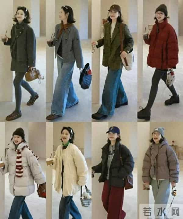 20套中年冬季搭配，照着穿就很好看
