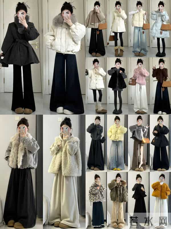 2025秋冬最火穿搭秋冬主打简单干净氛围感