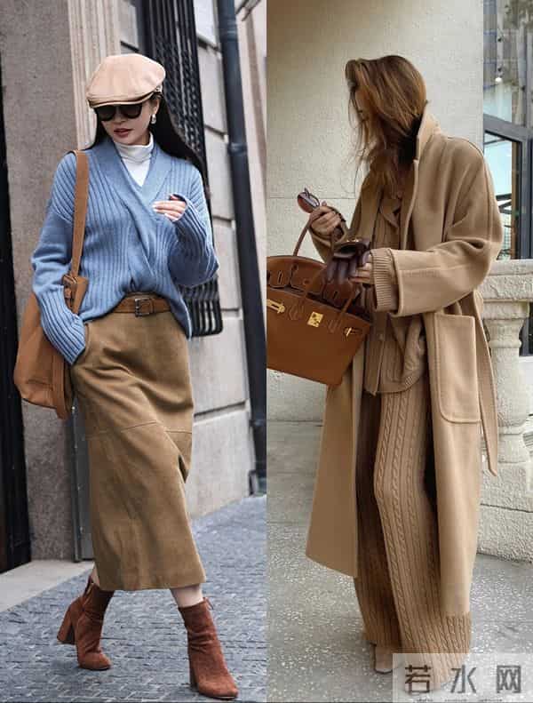 冬天毛衣高级穿搭技巧：选款+搭配找对方法，好看又百搭