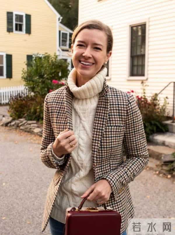 被这位博主穿搭惊艳，人过中年穿衣不花哨，基础款穿出英伦腔调