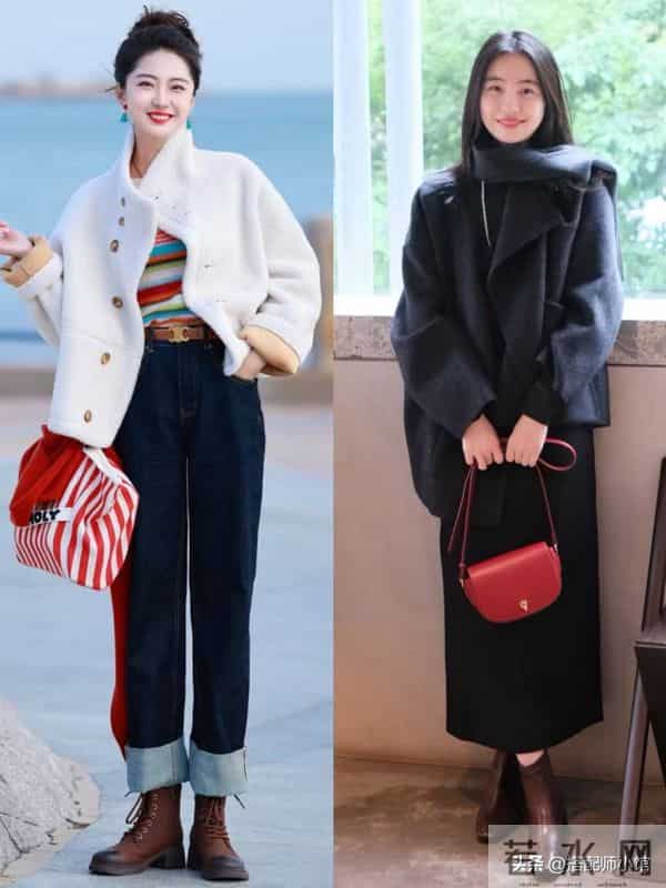 入冬才发现，乐福鞋不兴了，满街都是“齐踝靴”，洋气显高还保暖