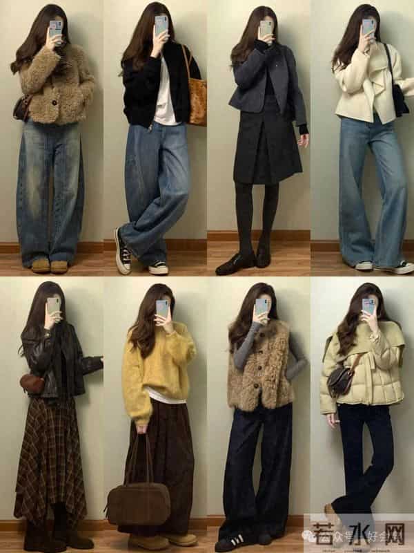 104套秋冬穿搭，每天搭配不重样
