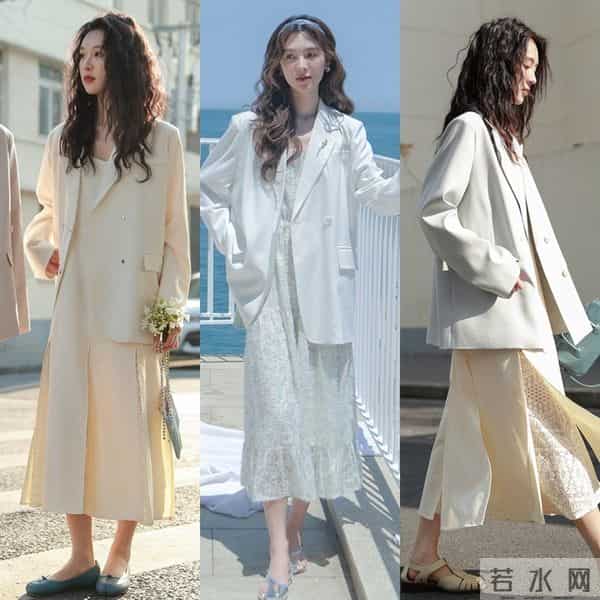 这个秋天，一件外套和一条裙子，悄悄把气质穿出来了
