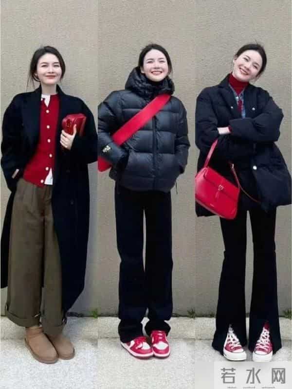 冬天了穿什么色彩更温暖时髦？“红色”越来越流行，吸睛出众