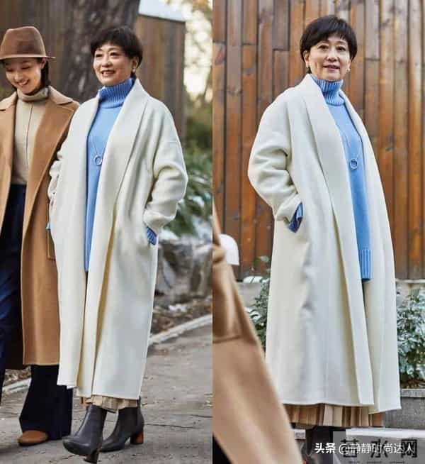 女人年纪大了怎么穿？试试：衣选长、鞋带跟，会叠穿，才优雅
