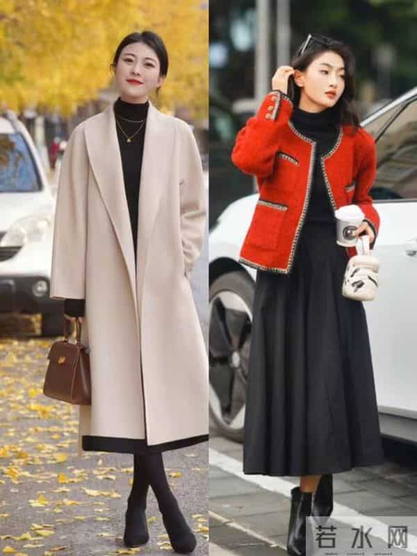 今年冬天，4条基础款裙子，保暖时髦两不误