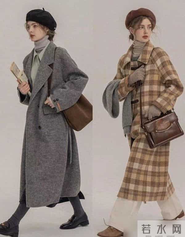 今冬火了这种穿法：大衣+贝雷帽，羽绒服+贝雷帽，时髦显气质