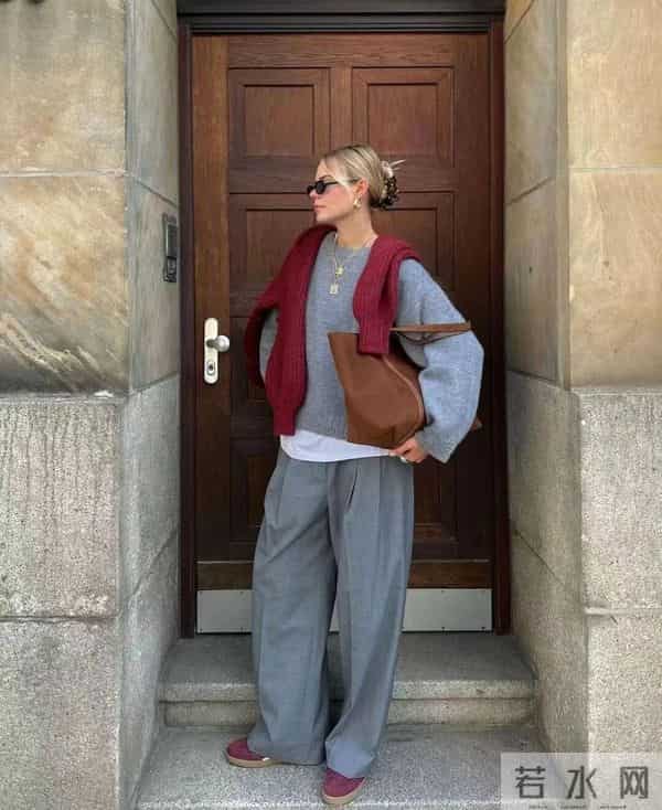 毛衣+阔腿裤，穿出冬日最温柔的时髦！