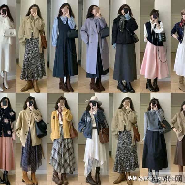 天冷别总“露脚踝”！“长裙+长靴”穿搭公式，保暖时髦又高级感