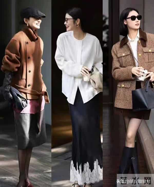 女生秋冬美德拉穿搭，简约大气，轻松get的日常高级感