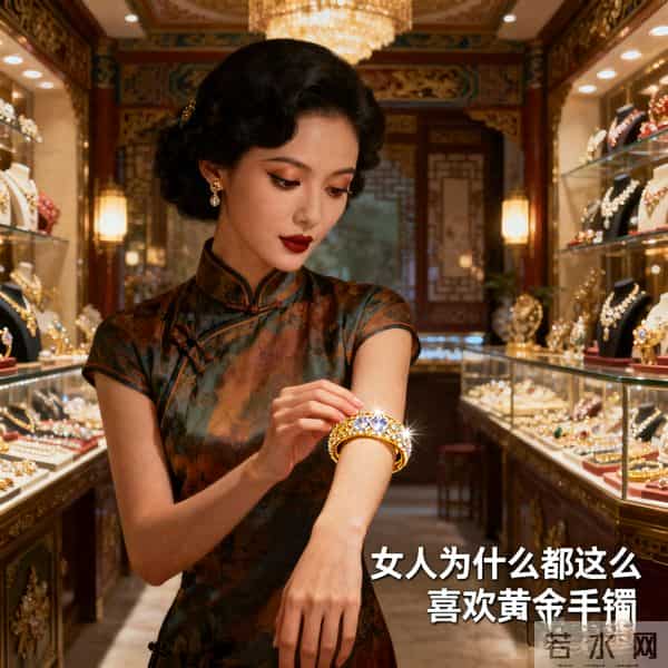 黄金手镯，为何总让女人爱不释手
